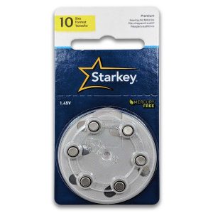 Hearing Aid Batteries Size 10 - Starkey